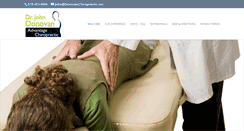 Desktop Screenshot of donovanchiropractic.net